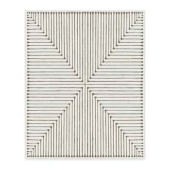 RUGGABLE x Jonathan Adler Machine Washable Modern Area Rug – Inkdrop Camel & Ivory 8x10, Stain-... | Amazon (US)