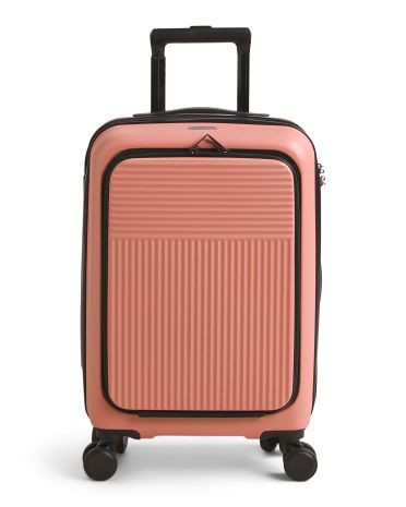 20in Dylan Hardside Carry-on Spinner With Front Pocket | TJ Maxx