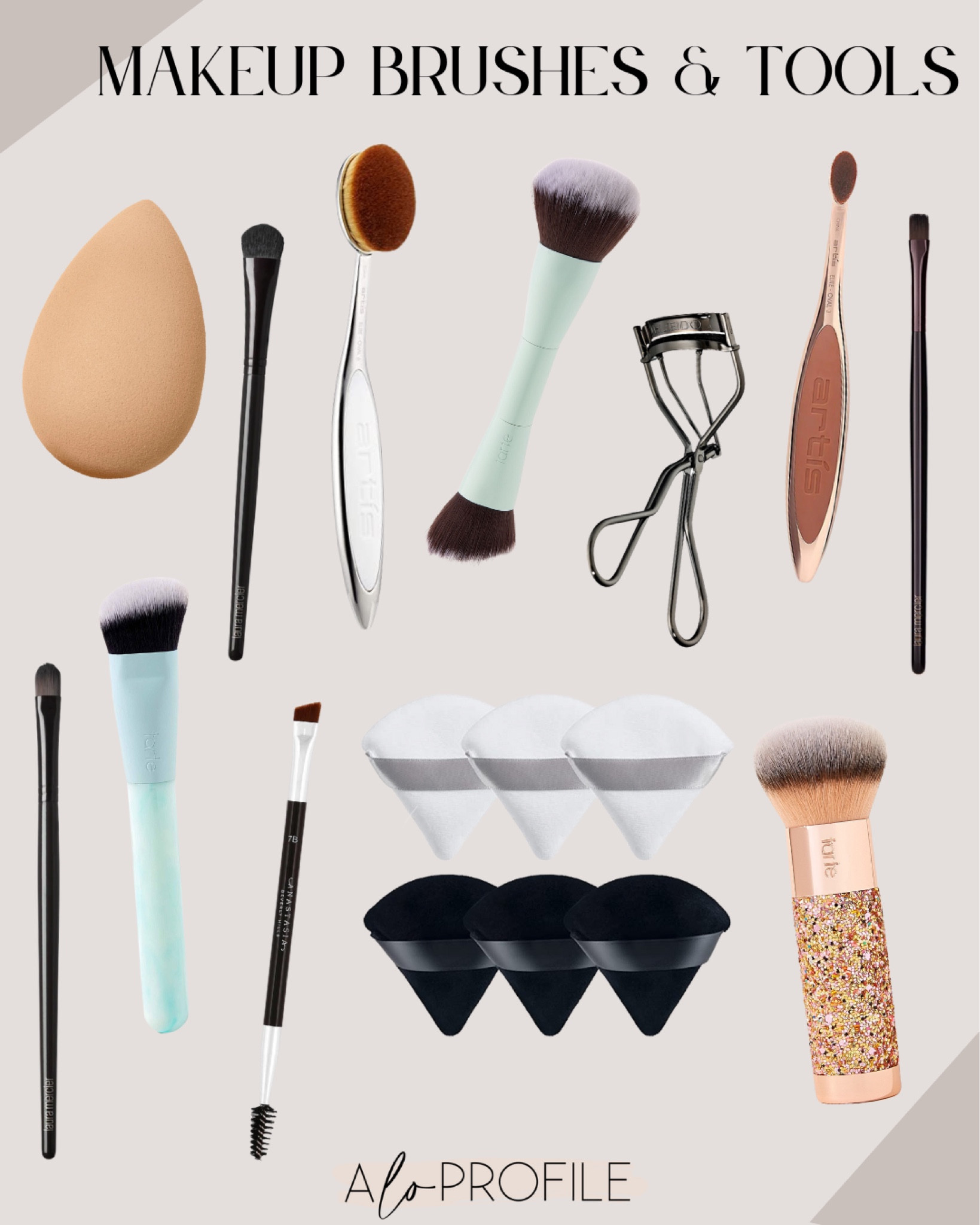 Makeup tools and brushes I use pretty much daily! 

Use code ALOPROFILE to save sitewide in Tarte!

#LTKbeauty