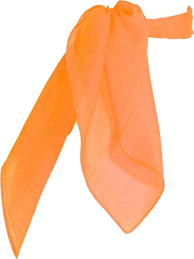 1950s Chiffon Scarf, Vintage Ascot, Retro Hair Tie for Women and Children | Amazon (US)