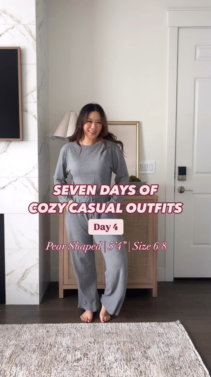 Cozy Casual Outfit
Jumpsuit: Small
Cardigan: Small 