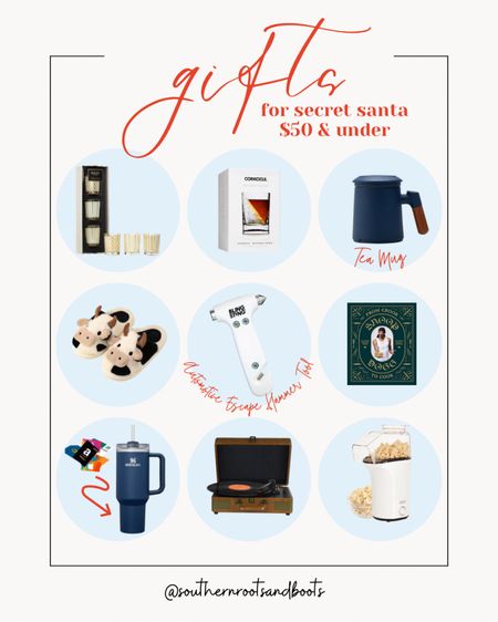 Christmas gift ideas for secret Santa or white elephant 🎁🎅🏻

#LTKGiftGuide #LTKfindsunder50 #LTKHoliday