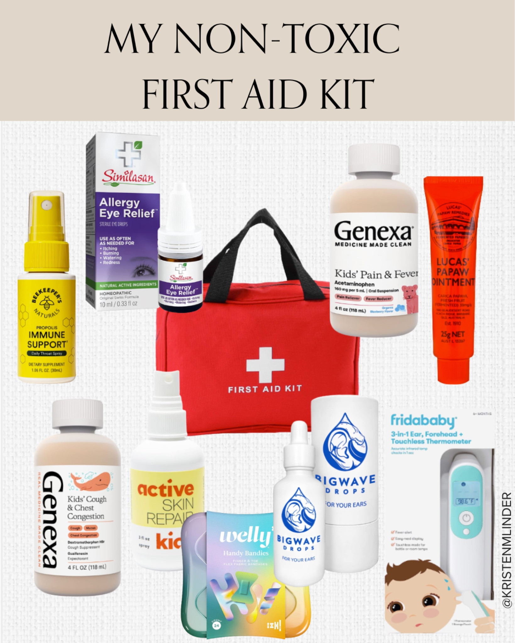 My favorite clean/nontoxic first aid items that I always keep on hand. 

#LTKfamily #LTKkids #LTKBacktoSchool