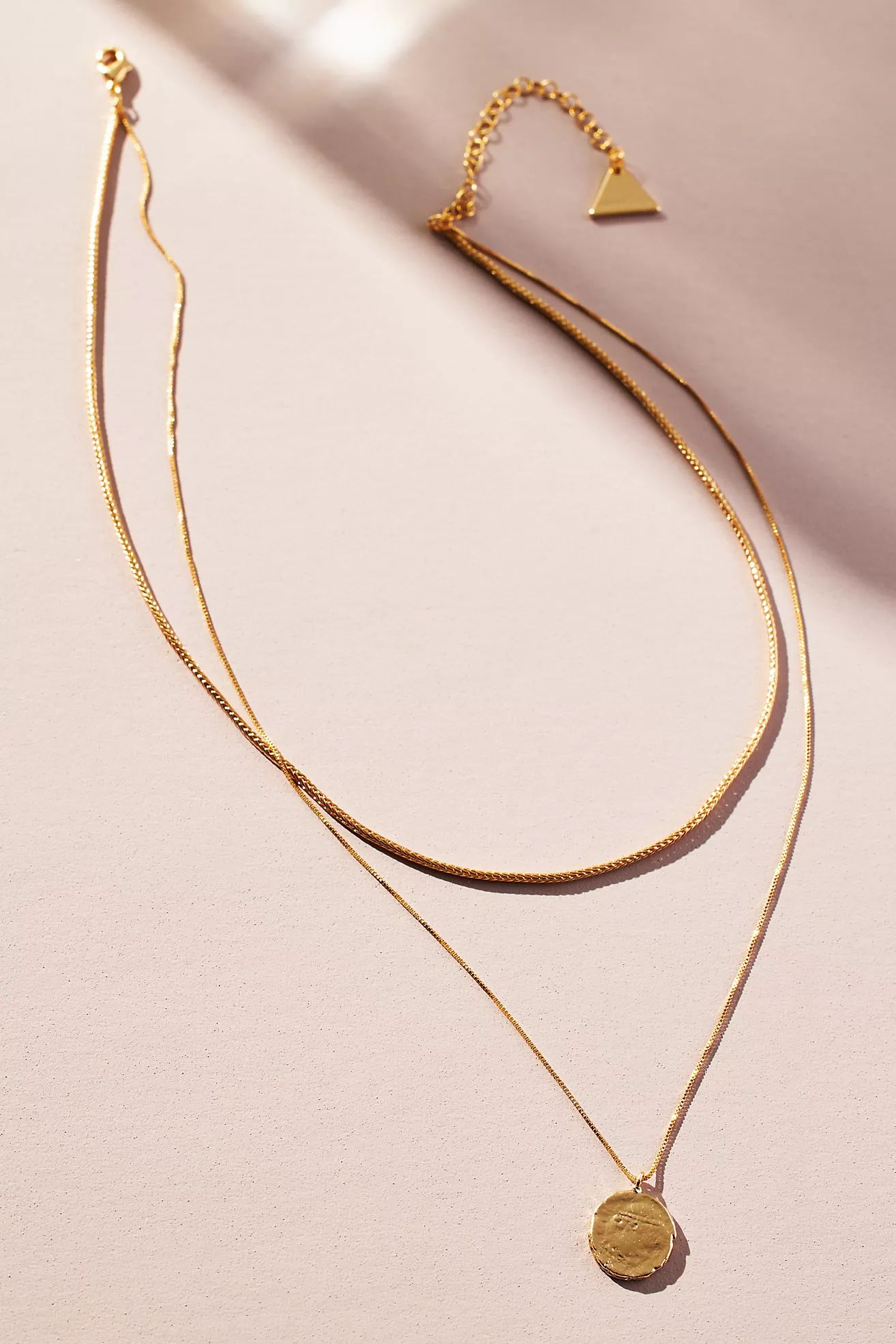 Layered Coin Necklace | Anthropologie (US)