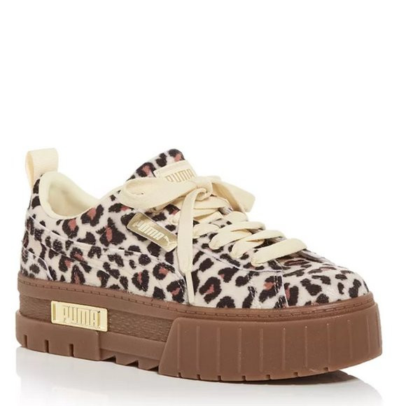 PUMA Mayze Leopard Platform Sneakers | Poshmark