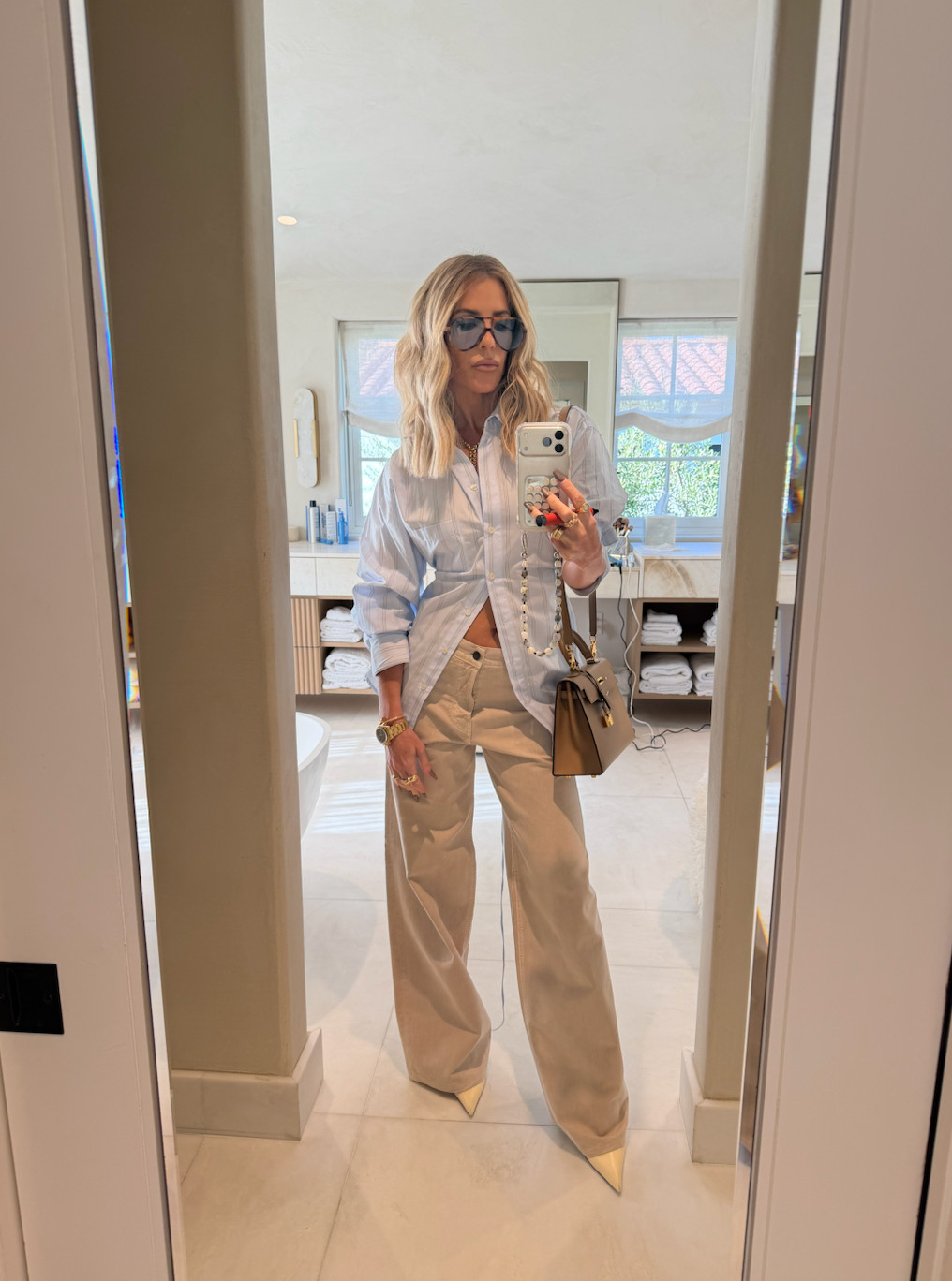 OOTD for my showing today 🤍 

 #LTKgrwm #LTKootd