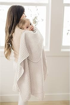 Konssy Waffle Baby Blankets, Nursery Blankets for Boys Girls, Swaddle Blankets Neutral Soft Light... | Amazon (US)