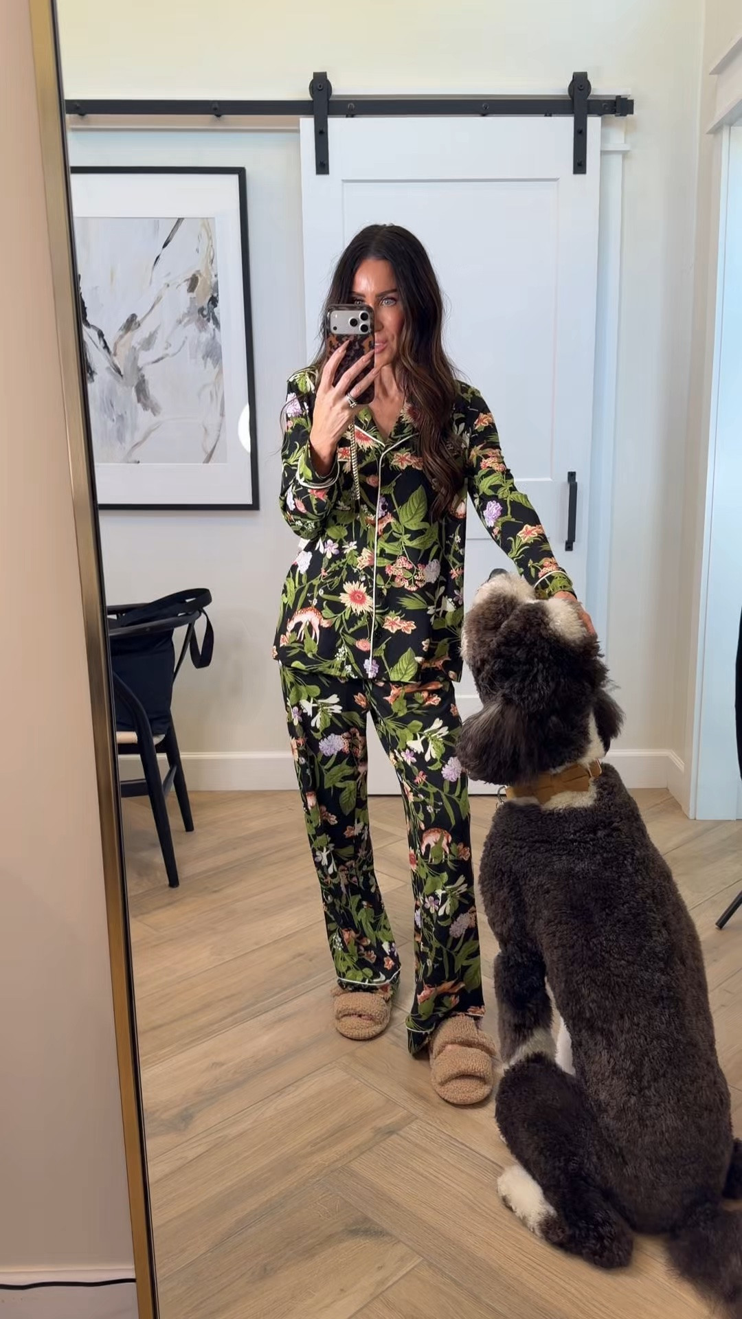 Winter animal/plant pajamas! 
These rival, my designer , pajamas, and wash incredibly well over the years!
What tryons really look like and why they take forever for me😂 …love my furry kiddo!! Oliver is the goodest boy! 
Holiday gift ideas , Walmart affordable fashion