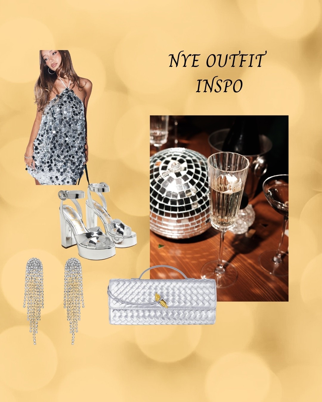A lil silver sparkle will spice up any #NYE party 🩶🎉 

@amazon @sameldeman @princesspolly #NYEOutfit #NYEOutfitInspo

#LTKHoliday #LTKootd