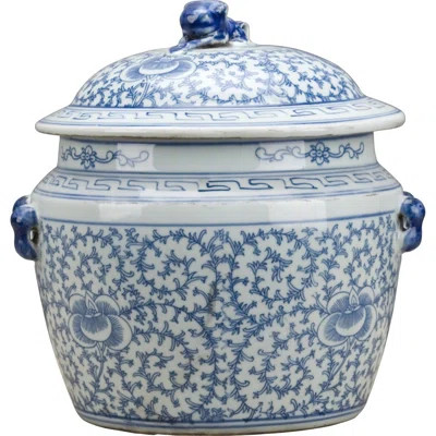 9.75" Porcelain Ginger Jar | Wayfair North America