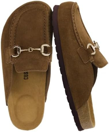 CUSHIONAIRE Cliff Suede Clog Mules for Women | Amazon (US)