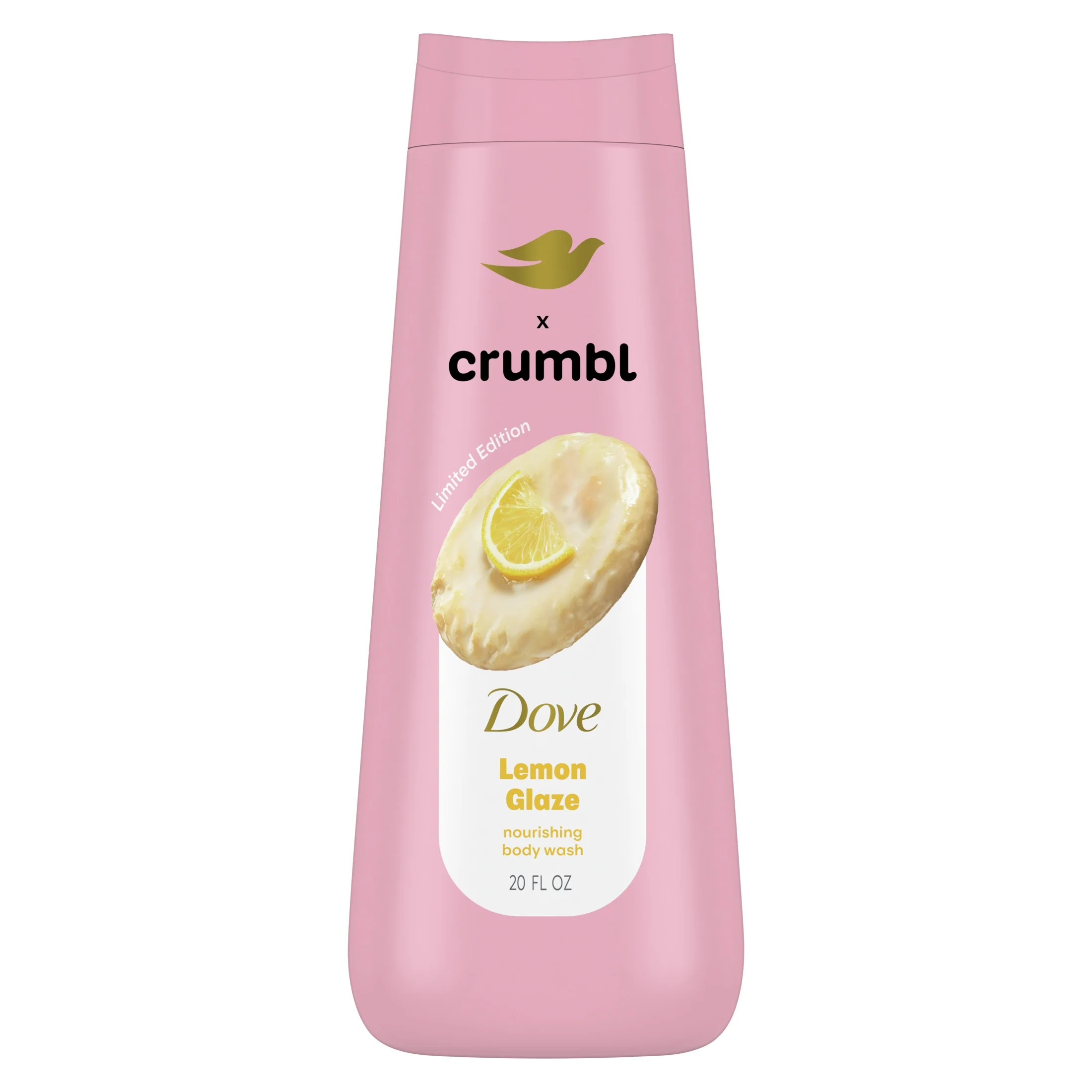 Dove Crumbl Moisturizing Liquid Body Wash Lemon Glaze, 20 oz | Walmart (US)