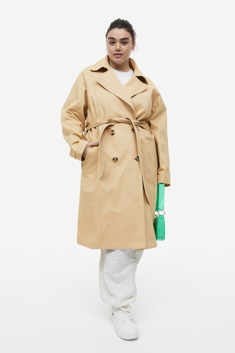 H&M+ Cotton Twill Trench Coat | H&M (US + CA)