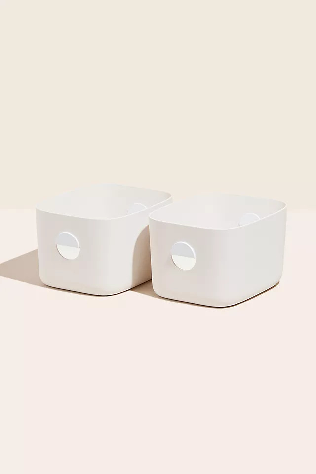 Open Spaces Medium Bins - Set of 2 | Anthropologie (US)