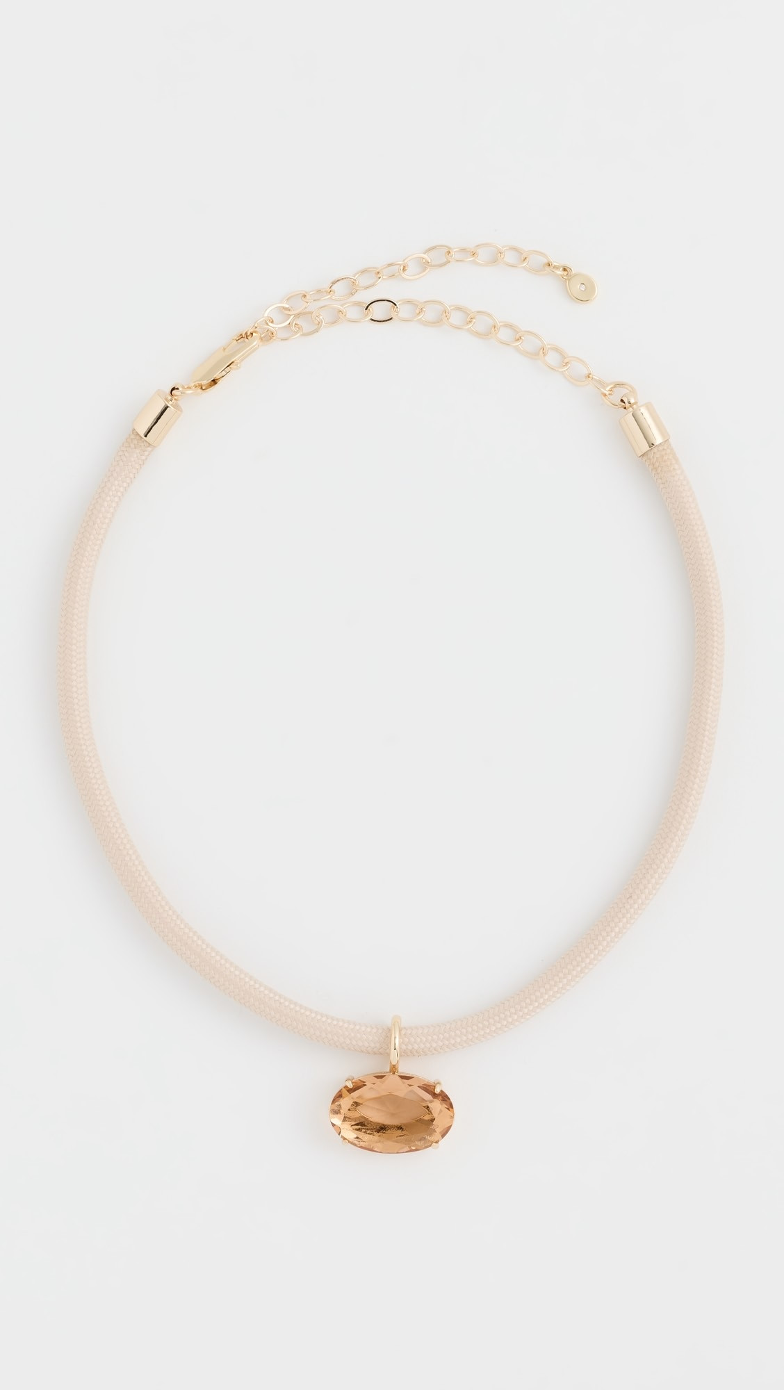 Oval Pendant Cord Necklace | Shopbop