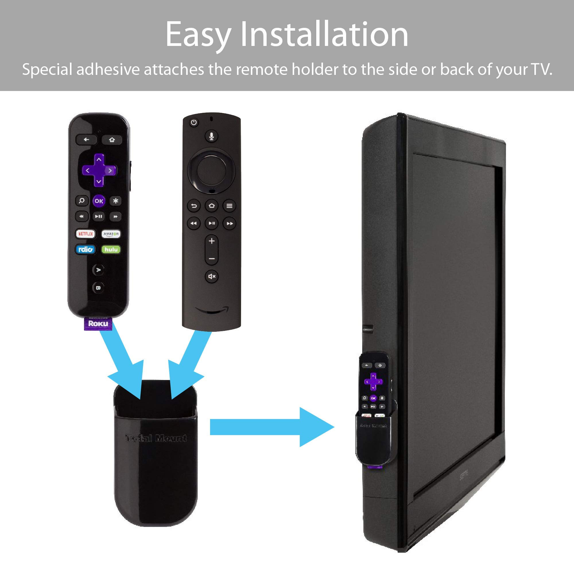 TotalMount Remote Holder for Roku and Fire TV Remotes | Amazon (US)