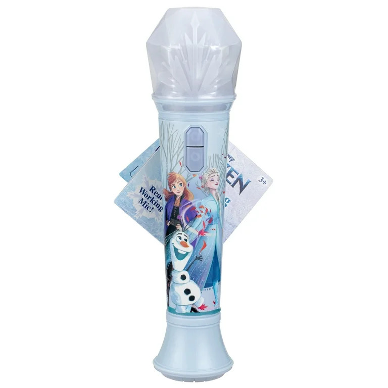 Disney Frozen Sing Along Microphone, Includes Built-in Music and Lights, Children Ages 18+ Months | Walmart (US)