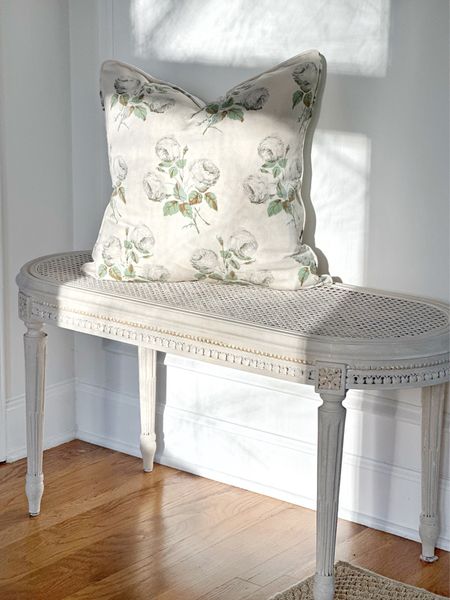I bit the bullet and ordered some Bowood throw pillow covers. They’re so pretty!  







Etsy, floral chintz, grand millennial, traditional, bench, living room, bedroom, chinoiserie , 

#LTKhome #LTKFind