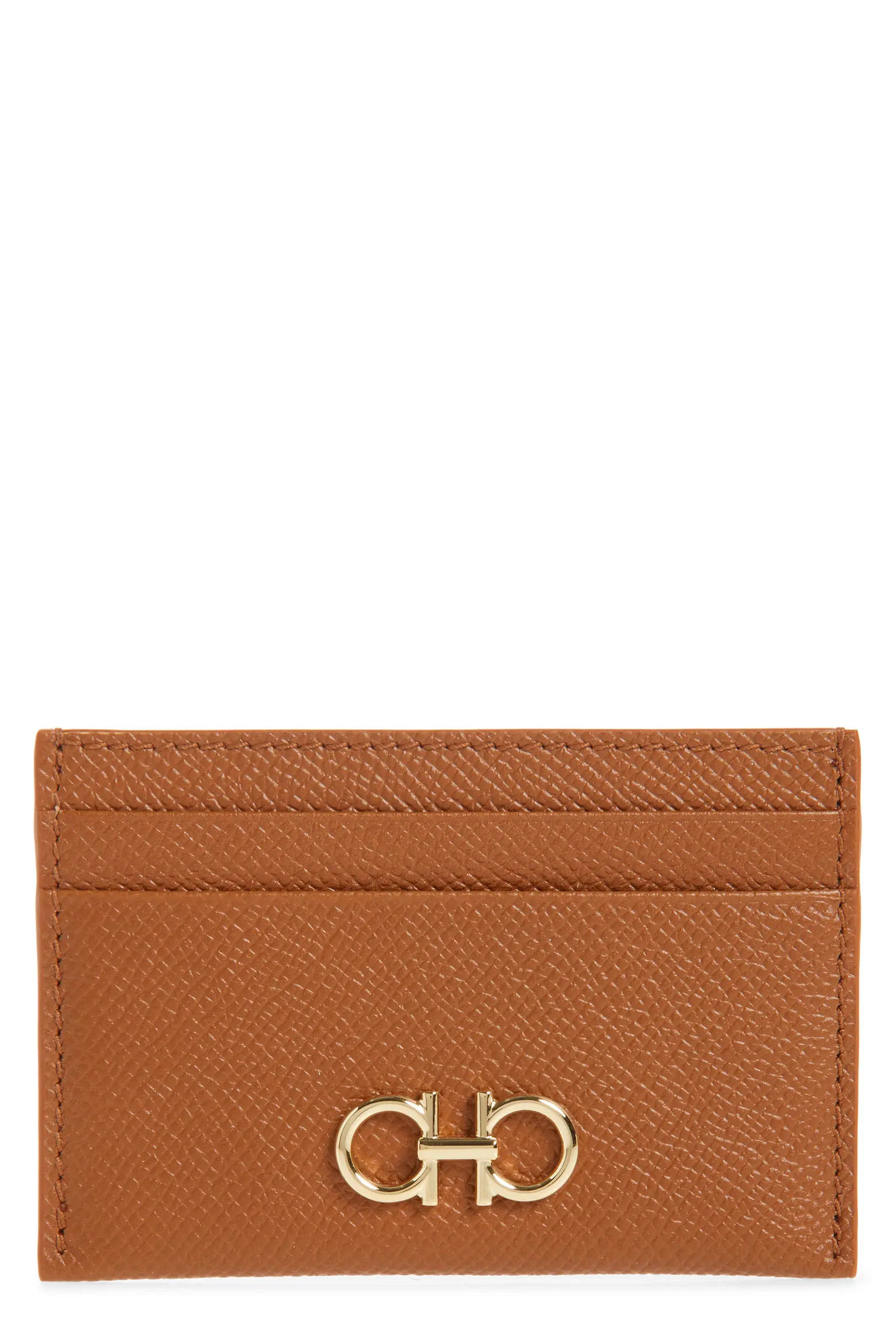 Gancini Leather Card Case | Nordstrom | Nordstrom