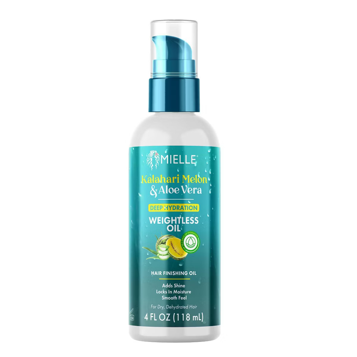 Mielle Organics Kalahari Melon & Aloe Vera Deep Hydration Weightless Oil - 4 fl oz | Target