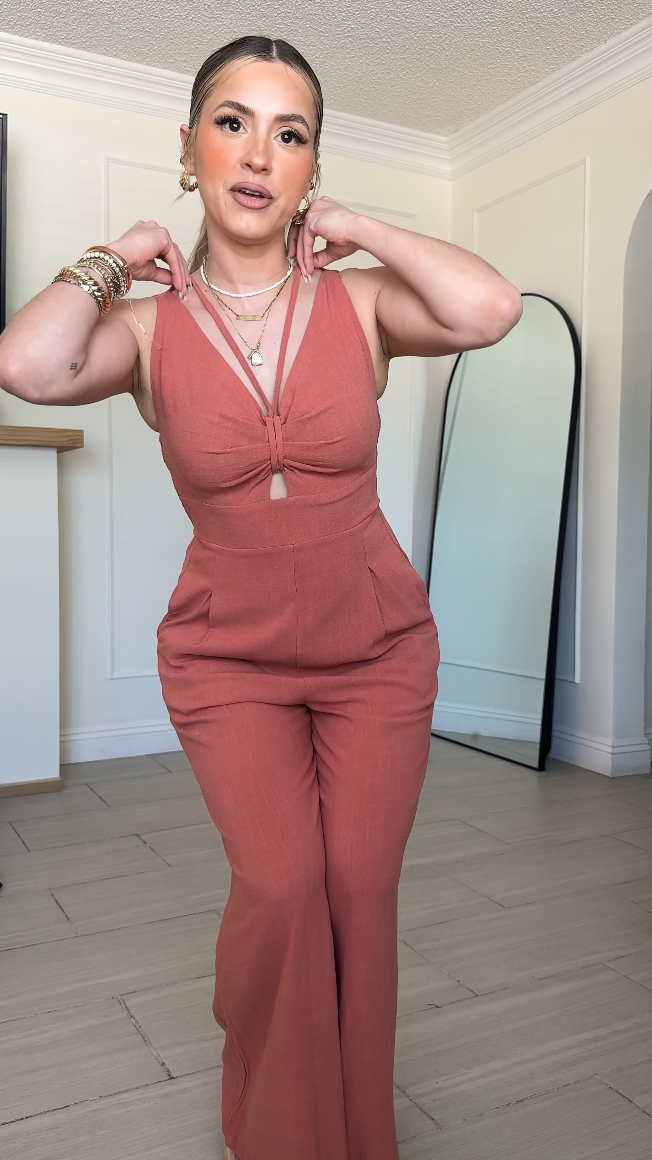 Linen jumpsuit 😁 wearing size small

#LTKFindsUnder50 #LTKStyleTip #LTKU