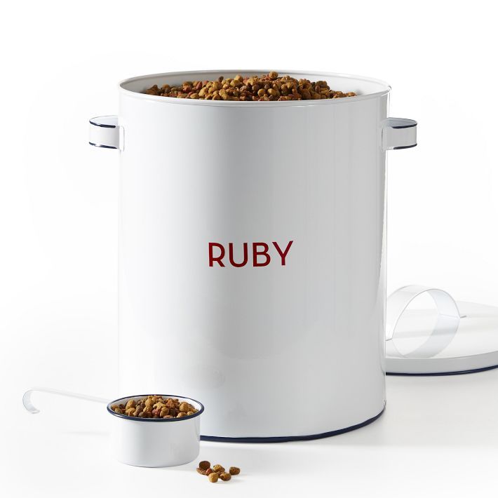 Pet Food Storage Canister  | Mark and Graham | Mark and Graham