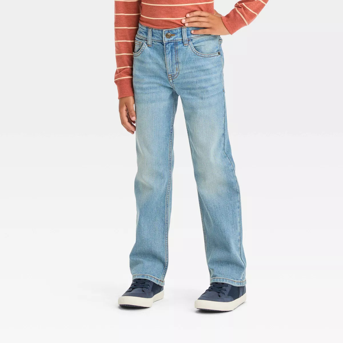 Boys' Stretch Bootcut Denim Pants - Cat & Jack™ | Target