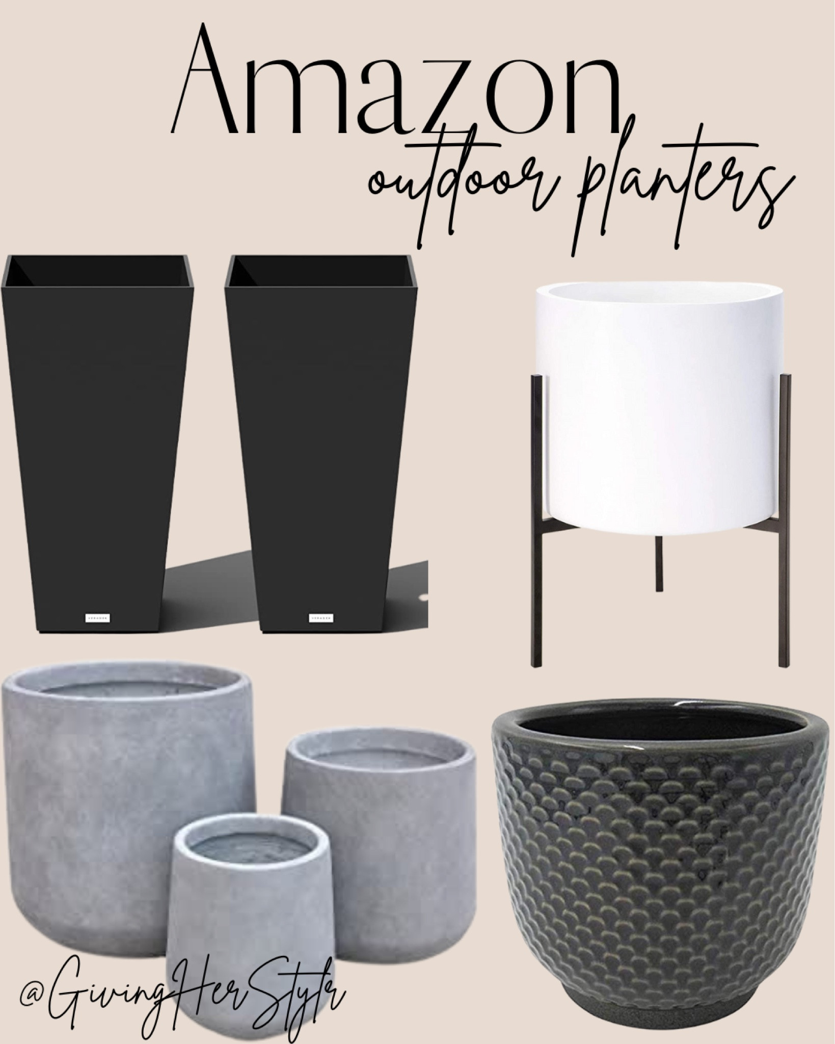 Outdoor planters from Amazon prime. 

Amazon, amazon prime, porch decor, patio decor, plants, fall porch decor, home decor. 

#amazon #amazonprime #homedecor #home #amazonhome #planters #porch #porchdecor #patiodecor

#LTKhome #LTKSeasonal #LTKunder100