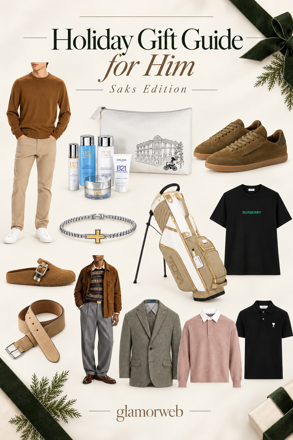 Holiday gifting for him made easy 🎁✨ Sharing some of my favorite Saks holiday gift ideas for men—think elevated sweaters, classic polos, designer sneakers, luxe grooming sets, accessories, golf gifts, jackets, and timeless wardrobe pieces he’ll actually use. Such a good mix for husbands, boyfriends, dads, brothers, or anyone who loves a little luxury. Save this one for your holiday shopping list! 🤎
#HolidayGiftGuide #GiftGuideForHim #GiftsForHim #SaksFifthAvenue #MensGiftGuide #LuxuryGiftsForHim #ChristmasGiftsForHim #HolidayShopping #MensFashion #DesignerGifts #GiftsForHusband #GiftsForBoyfriend #GiftsForDad #MensStyle #StockingStuffersForHim #LTKHoliday #LTKGiftGuide #HolidayGiftIdeas #LuxuryGiftIdeas #ChristmasShopping 

 #LTKSeasonal #LTKSaleAlert #LTKMens