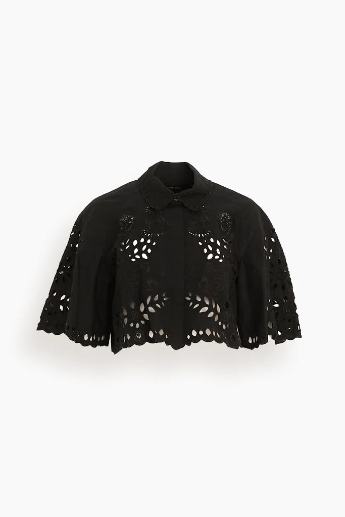 Derron Top in Black | Hampden Clothing