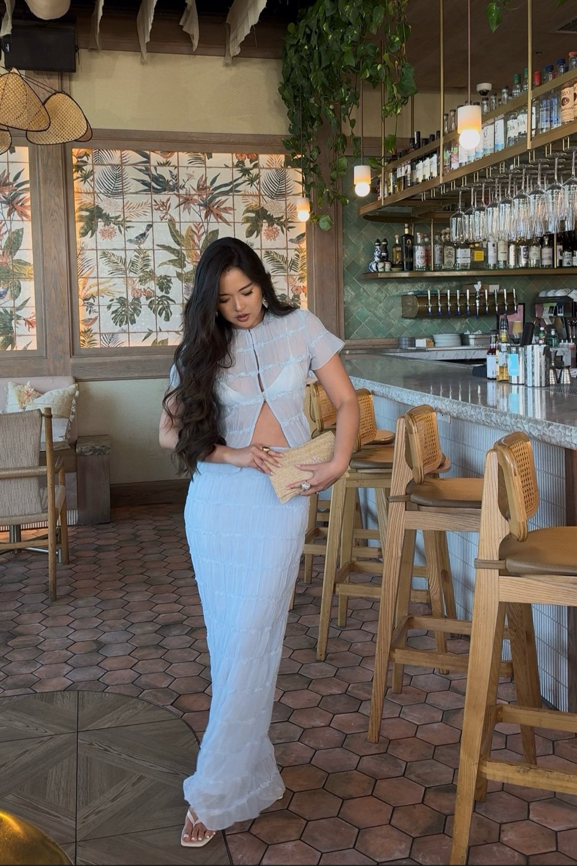 Top and maxi skirt runs TTS 

#LTKFindsUnder50 #LTKStyleTip #LTKFindsUnder100