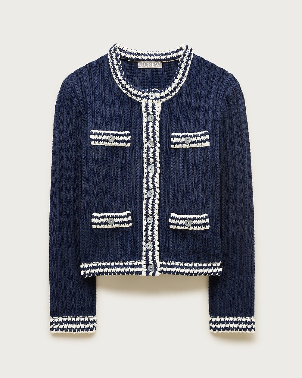 Crochet lady jacket cardigan | J. Crew US