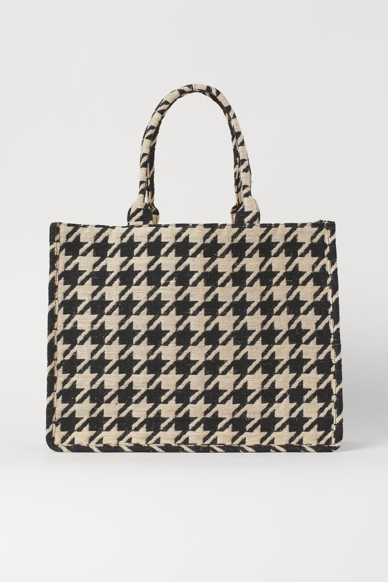 Jacquard-weave Handbag | H&M (US + CA)
