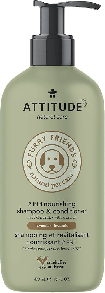 ATTITUDE 2-in-1 Nourishing Shampoo & Conditioner for Cat & Dog, Plant- and Mineral-Based Ingredie... | Amazon (CA)