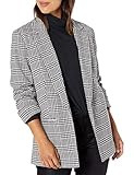 Tribal Women's 3/4 Sleeve Houndstooth Blazer, black M | Amazon (US)
