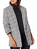 Tribal Women's 3/4 Sleeve Houndstooth Blazer, black M | Amazon (US)