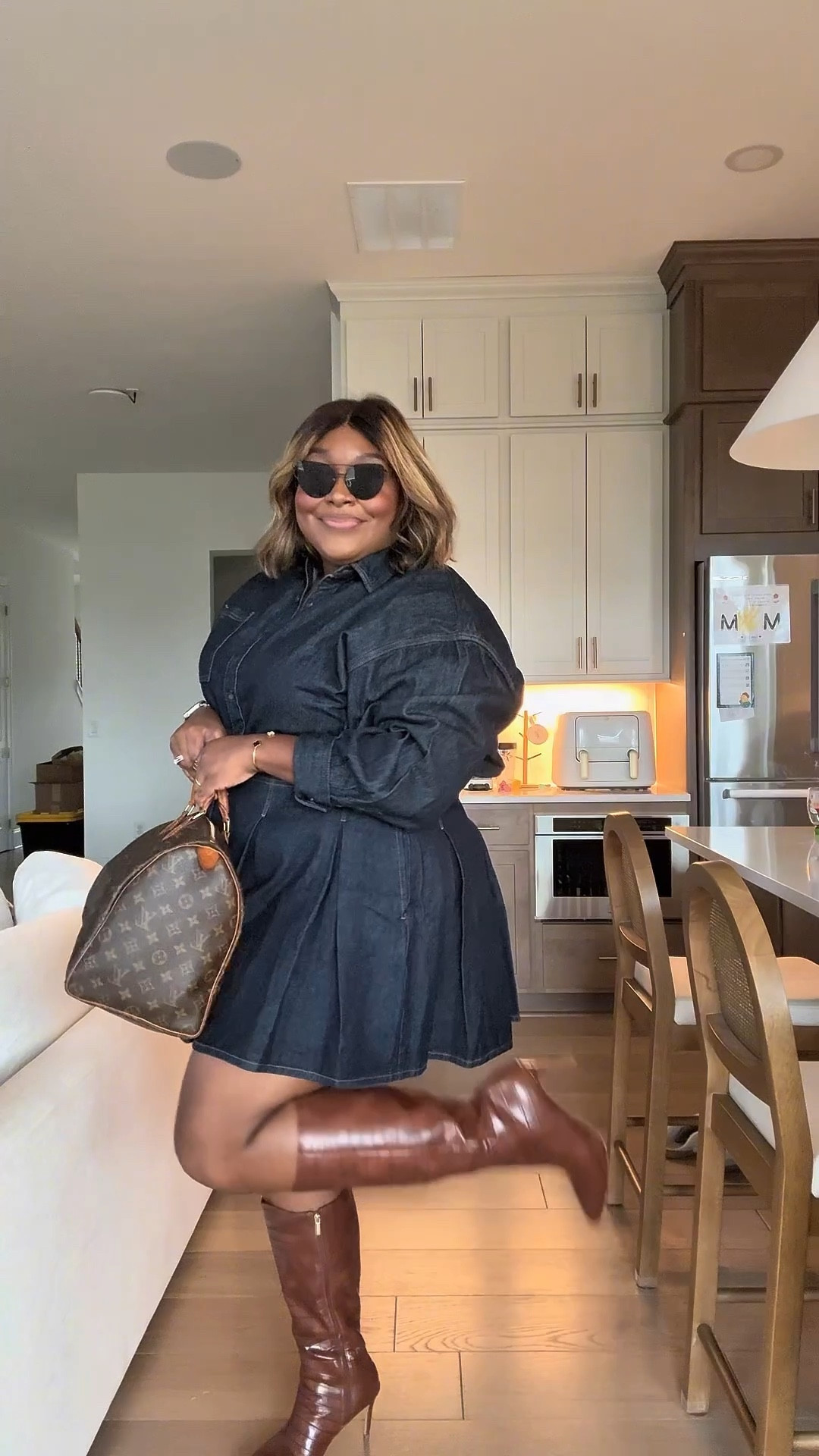 Denim x denim don’t mind if I do, this fall I’m adding simple pieces that give elevated casual 

#LTKStyleTip #LTKPlusSize #LTKSaleAlert