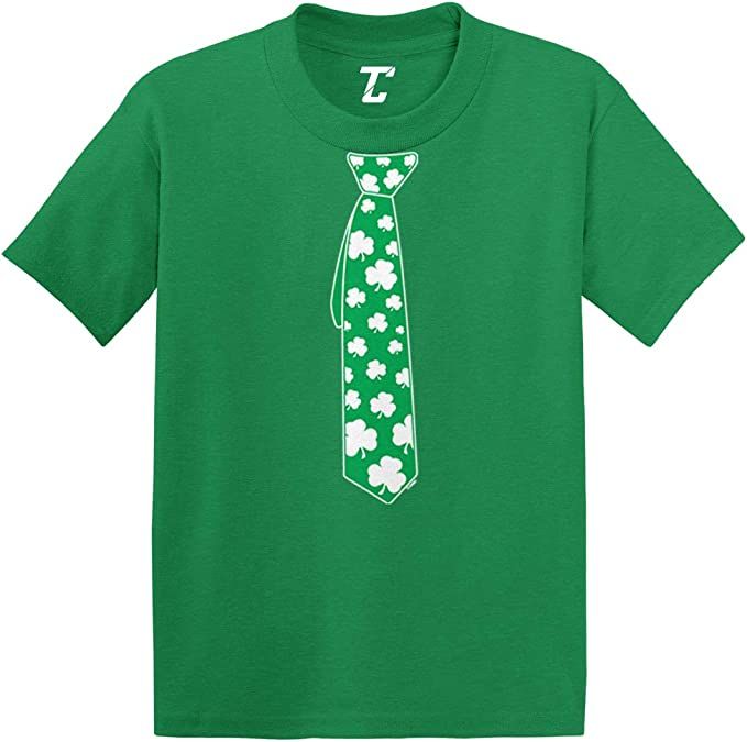 Shamrock Tie - Irish St. Patty's Day Infant/Toddler Cotton Jersey T-Shirt | Amazon (US)