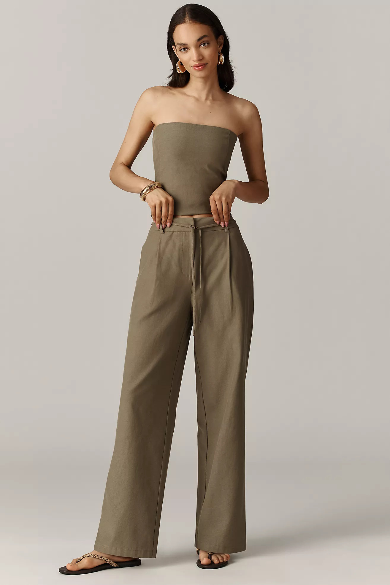 4th & Reckless Tally Trouser Pants | Anthropologie (US)