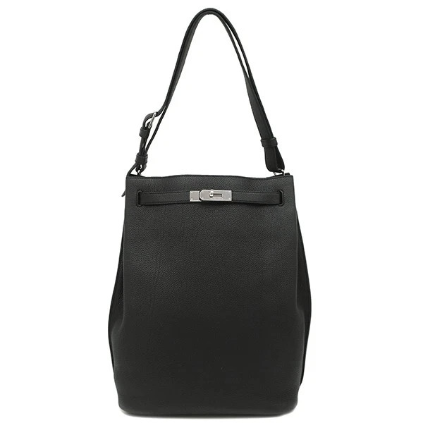 Hermes Shoulder Bag So Kelly 26 Togo Black 971896 | eBay US
