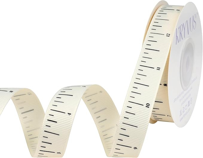 Ruler Ribbon Teacher Themed 5/8 Inch x 12 Yards Measuring Tape Ribbon for Teacher Gifts, School T... | Amazon (US)