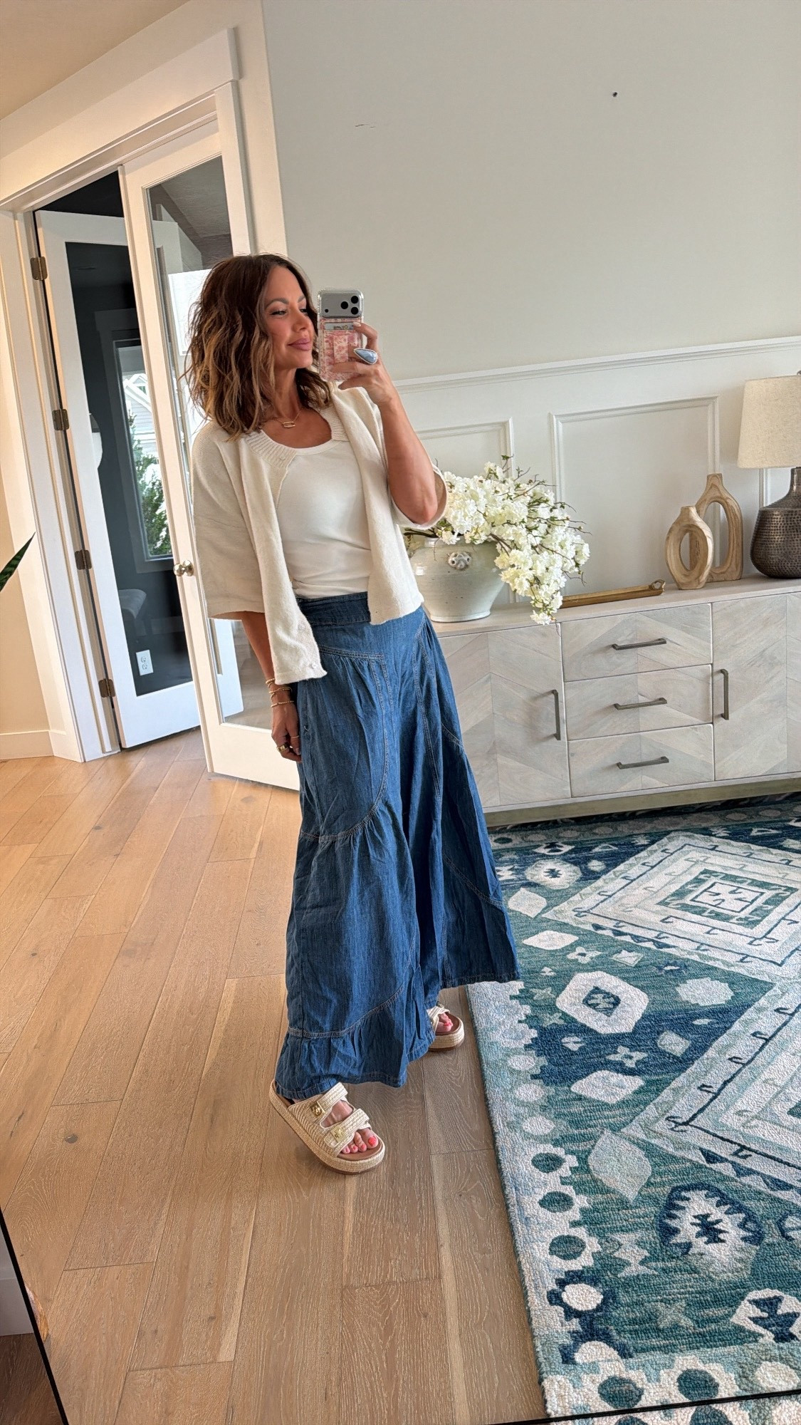 amazon cardigan, tank, and platform sandals ♥️

#LTKOver40 #LTKSaleAlert #LTKootd