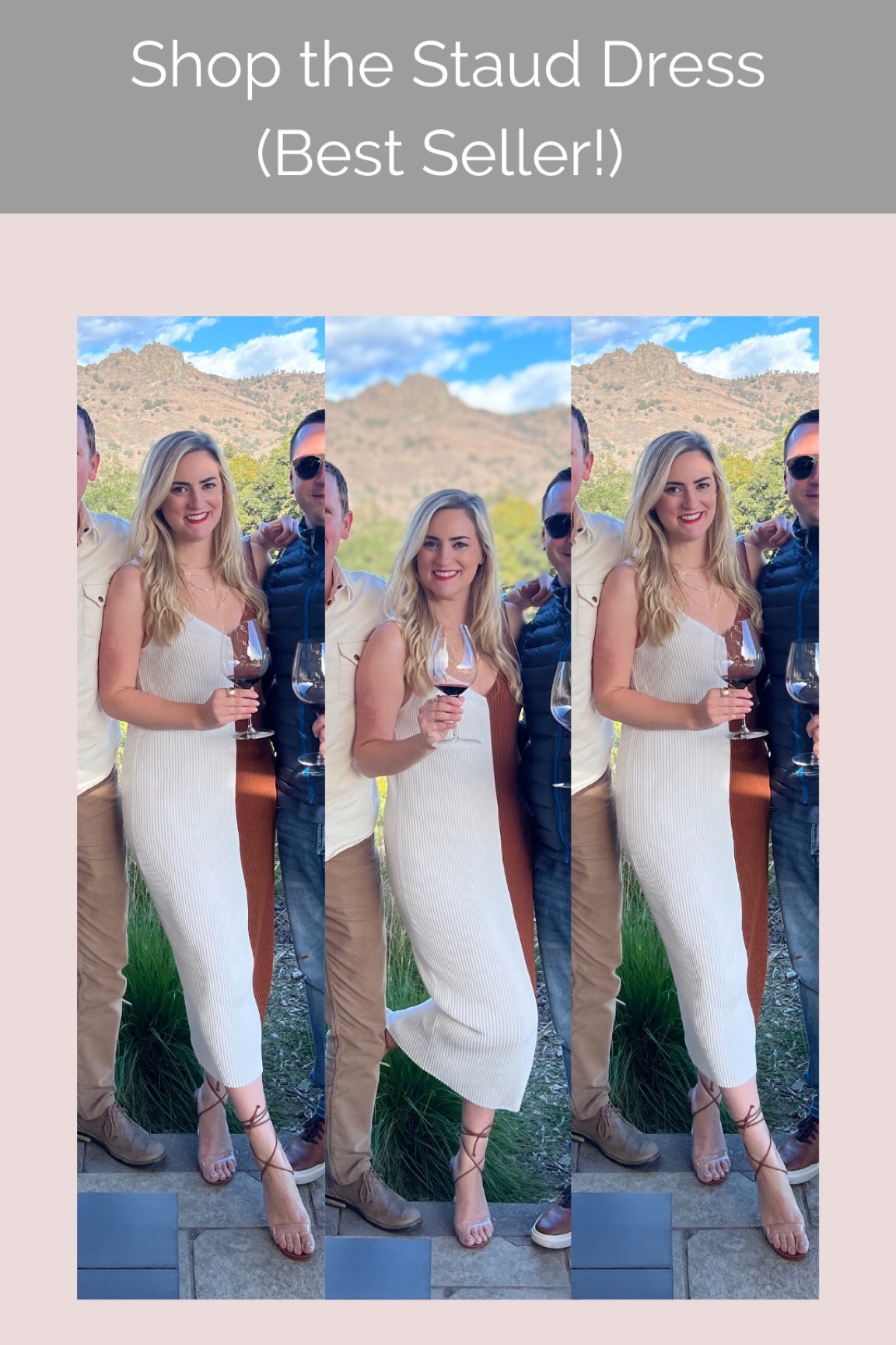 Fall style | Staud dress | best seller | midi length dress