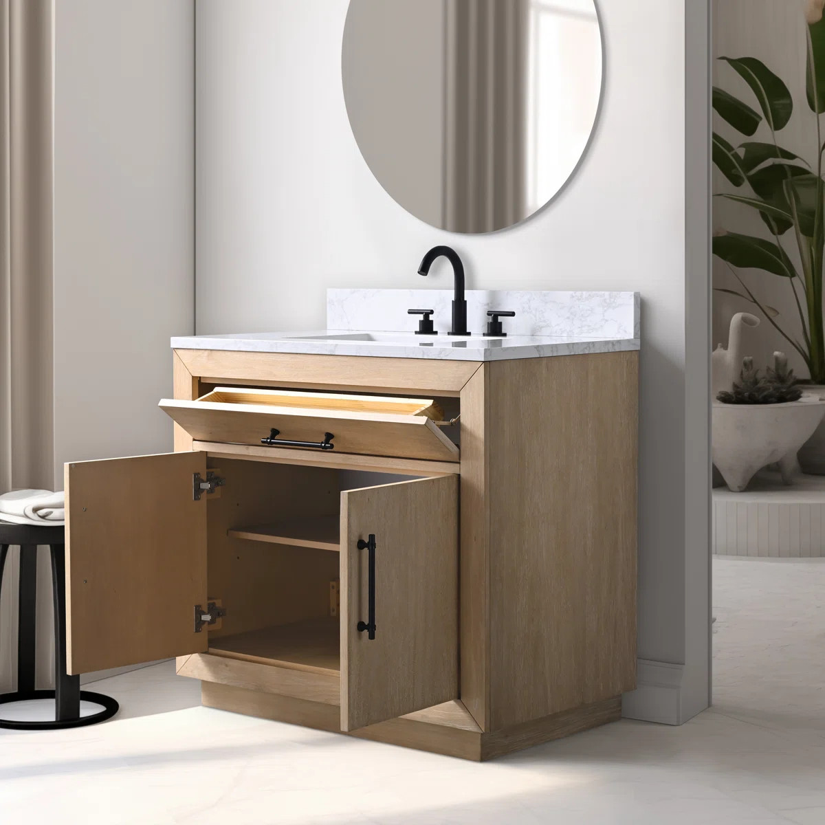 36" Bathroom Vanity Set | Wayfair North America