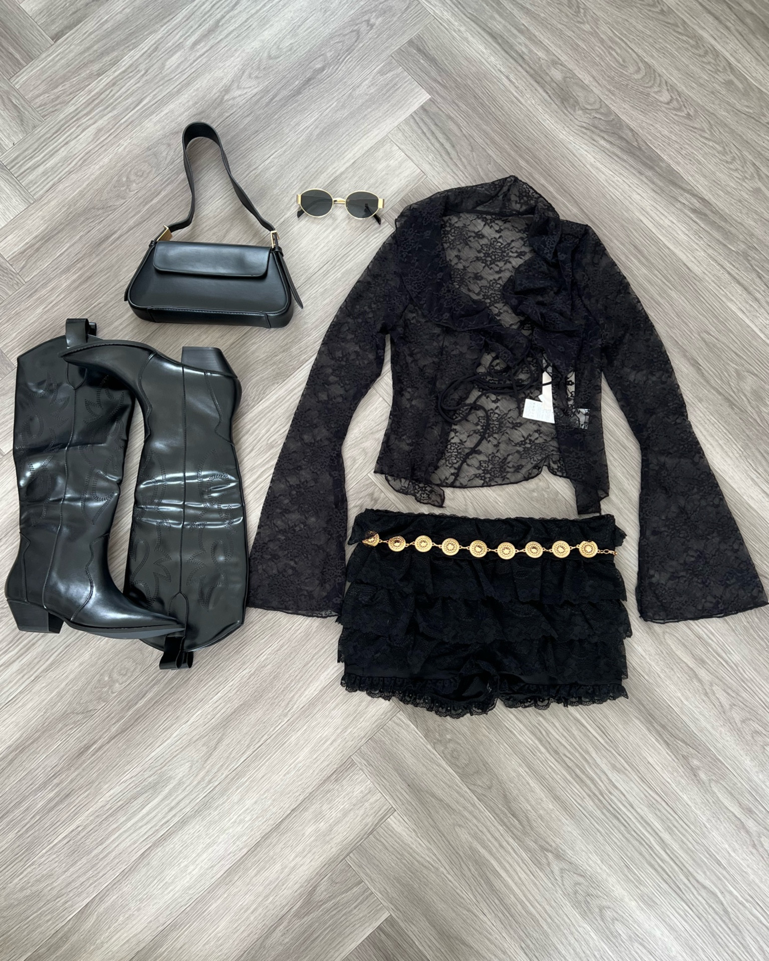Cowboy boots rave/fesrival outfit inspo🖤Everything from SHEIN

#LTKsummer #LTKpartywear #LTKuk