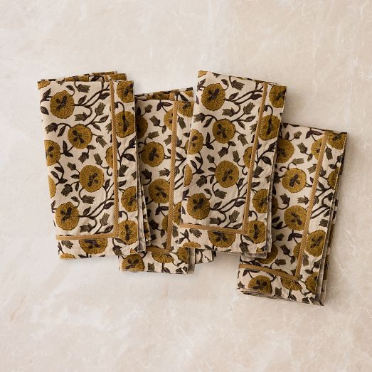 Laney Floral Napkin Sets | West Elm (US)