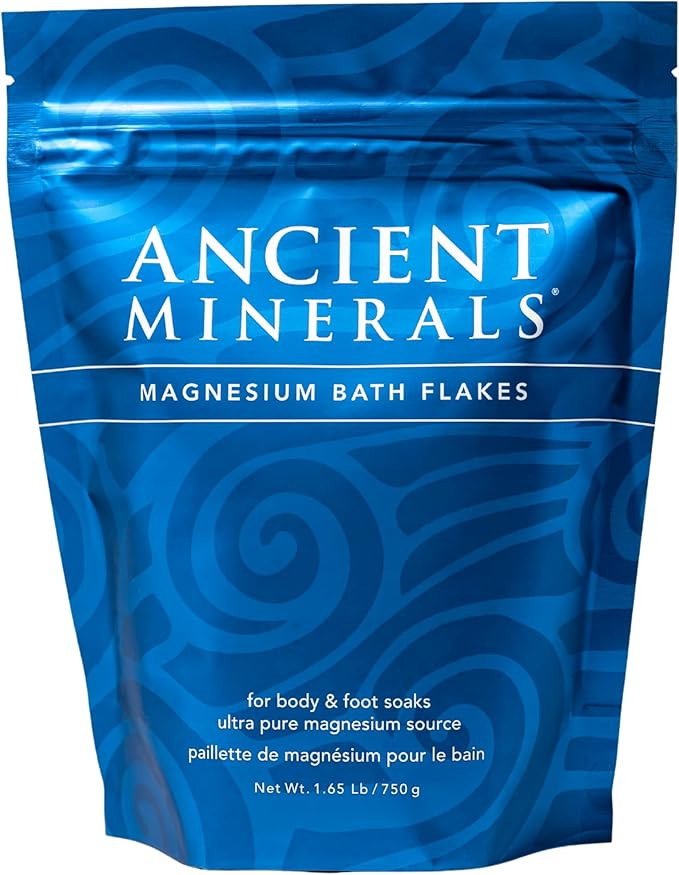 Amazon.com: Ancient Minerals Magnesium Bath Flakes of Pure Genuine Zechstein Chloride - Resealabl... | Amazon (US)