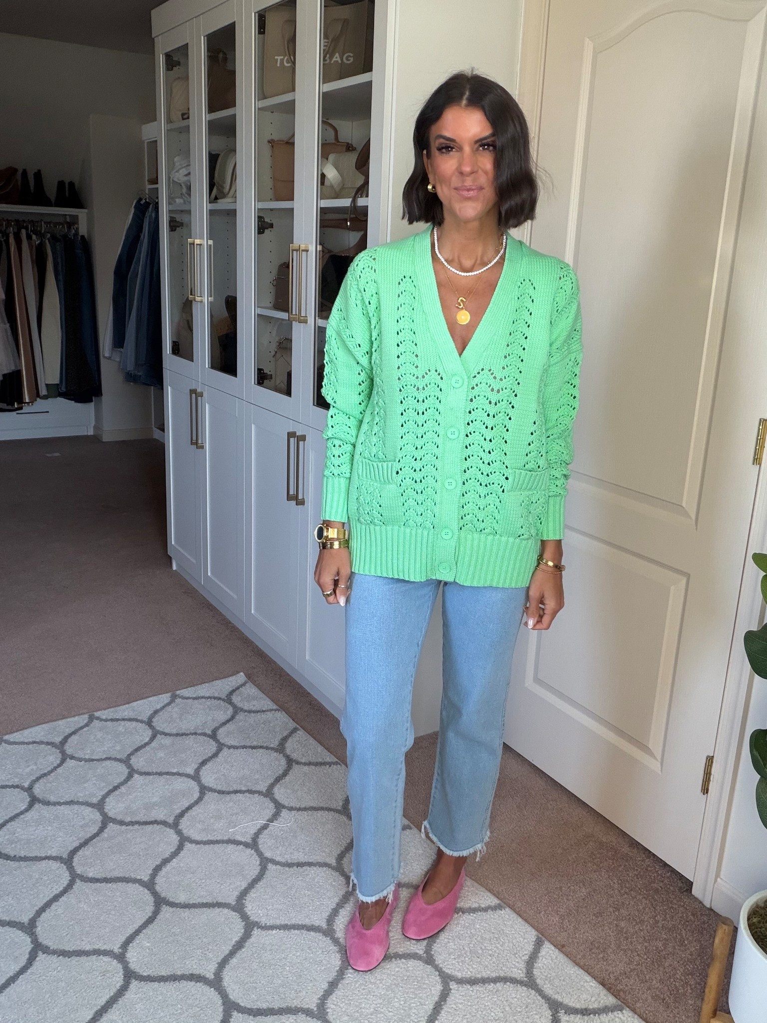 Love this Walmart sweater! 
Size small, jeans tts 

#LTKgrwm #LTKSeasonal #LTKmomlife