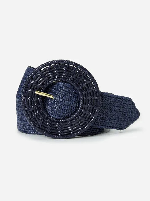 Elizabeth Raffia Belt | J.McLaughlin