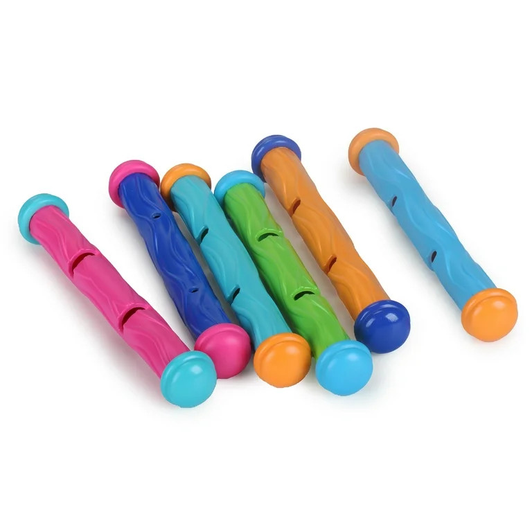 Play Day Dive Sticks - 6 pack Pool Toys & Floats | Walmart (US)